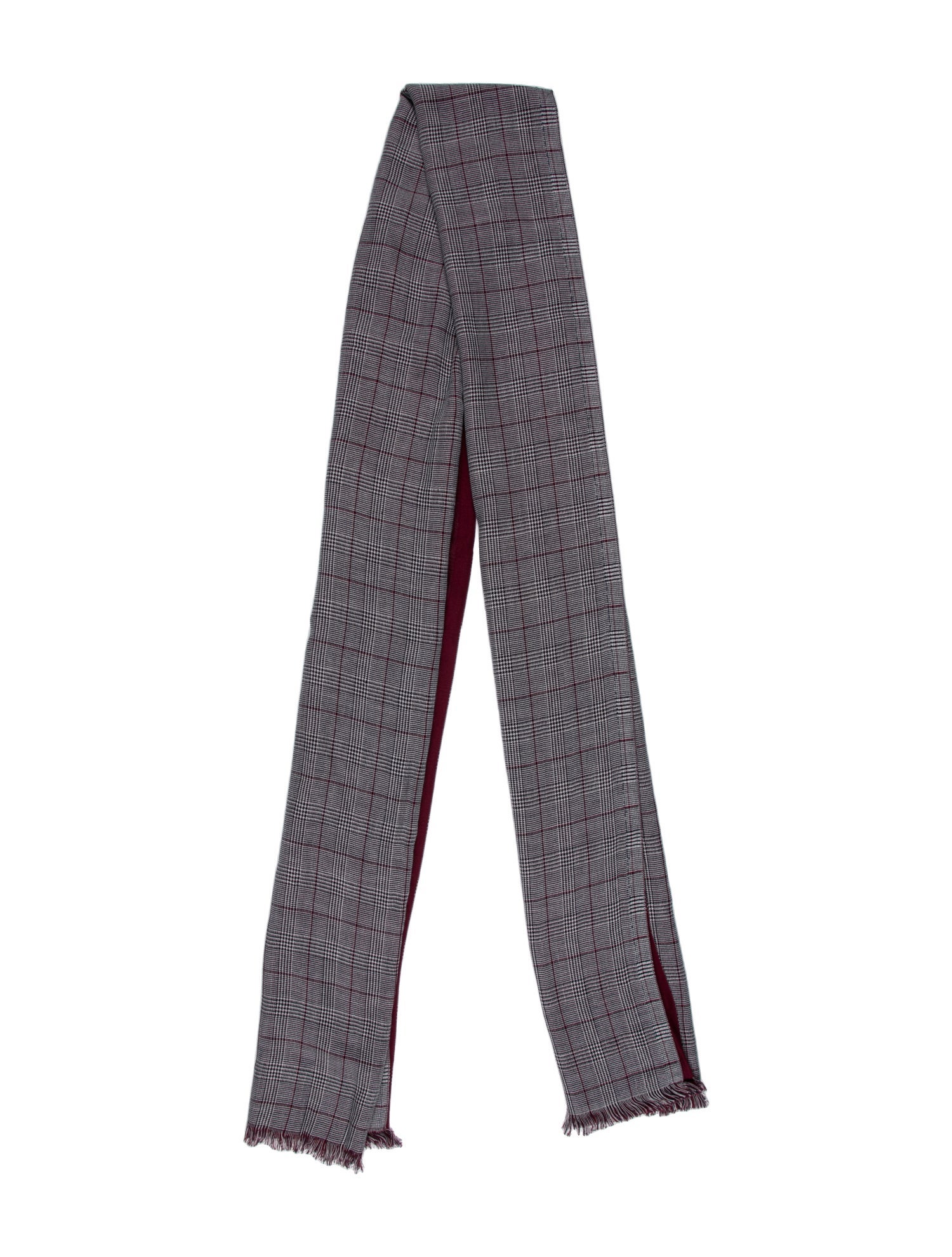 Gucci Plaid Print Scarf