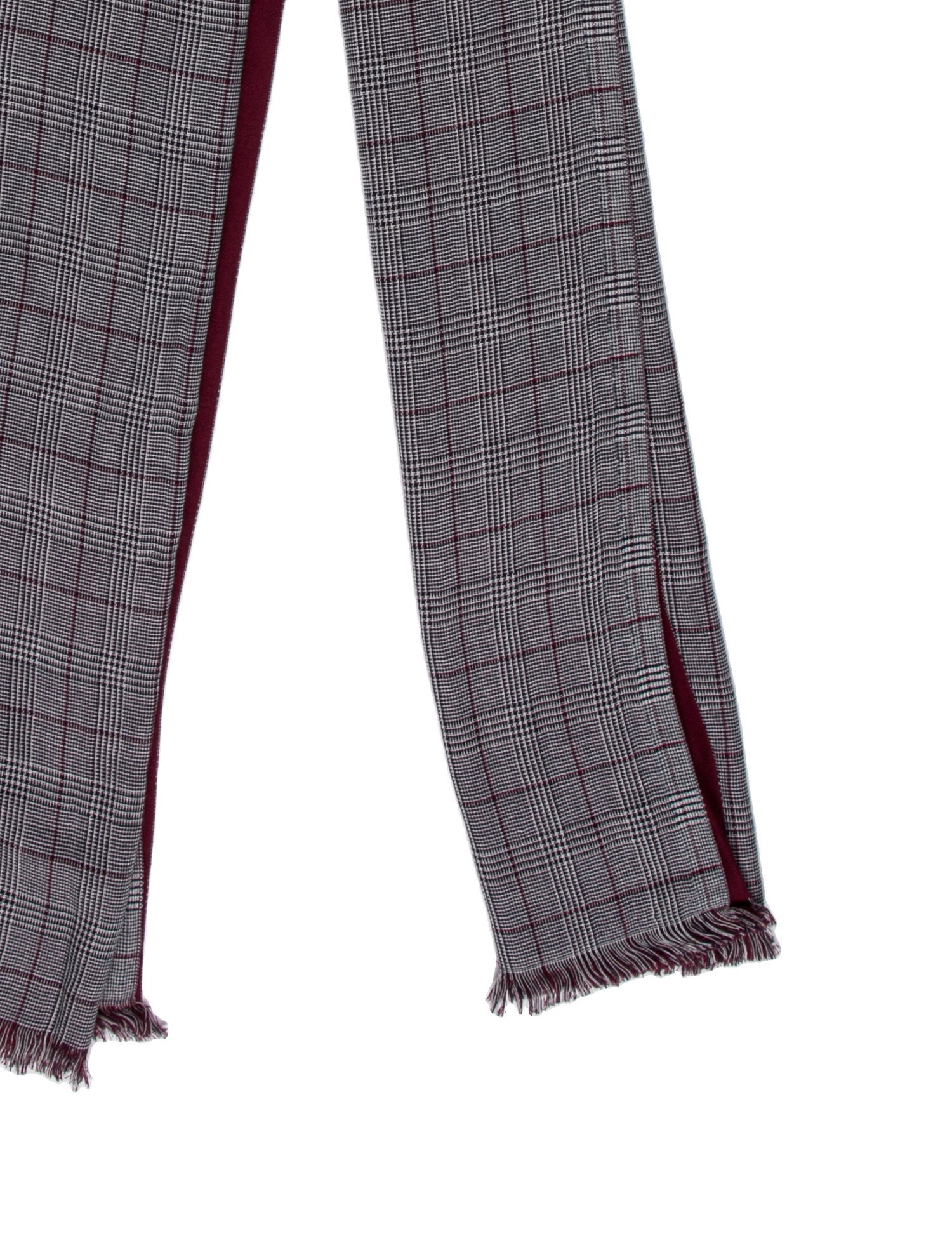 Gucci Plaid Print Scarf