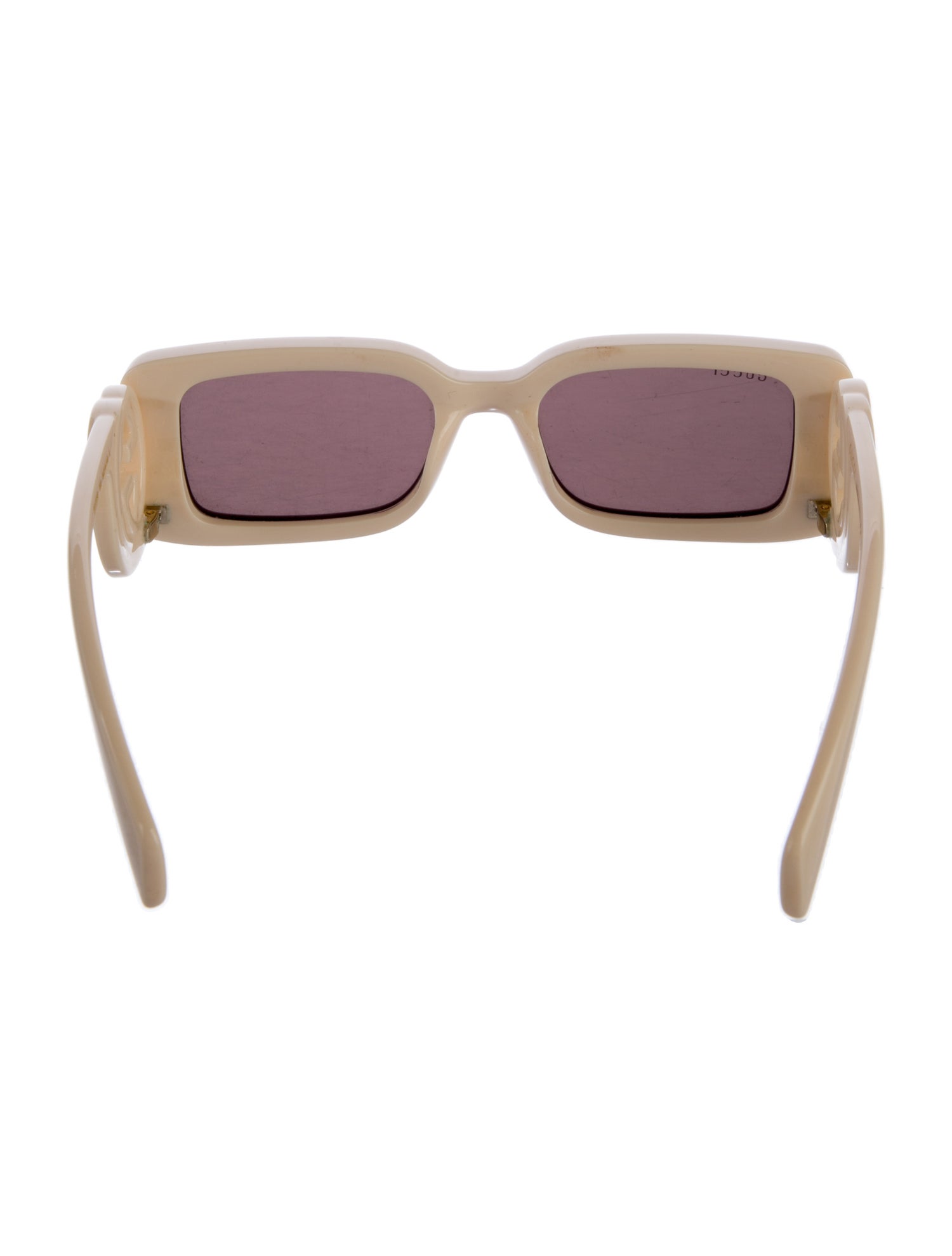 Gucci Running GG Logo Square Sunglasses