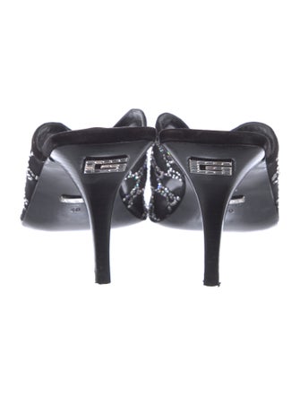 Gucci GG Logo Mesh Slides