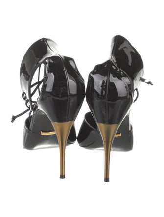 Gucci Patent Leather D'Orsay Pumps