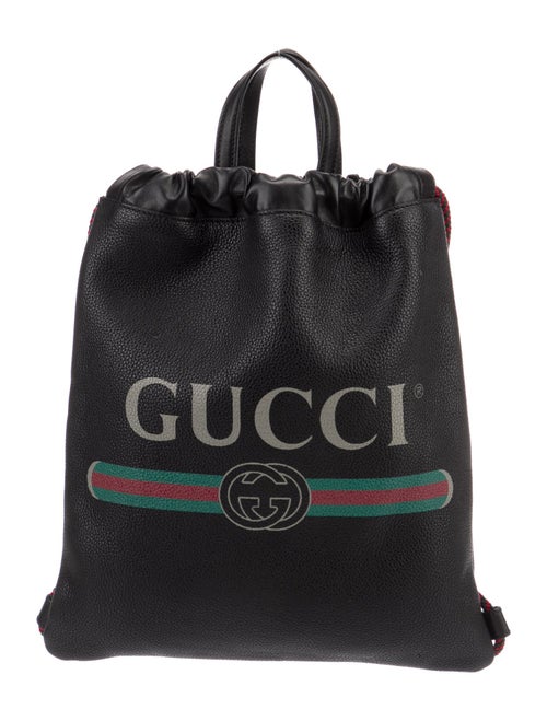 Gucci Web Logo Drawstring