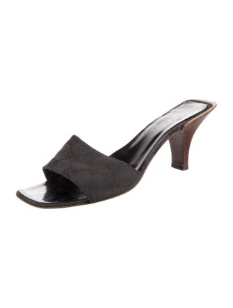 Gucci GG Canvas Canvas Slides