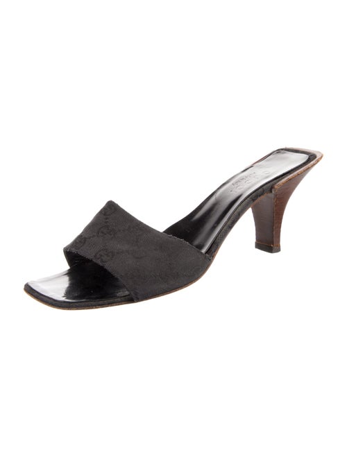 Gucci GG Canvas Canvas Slides