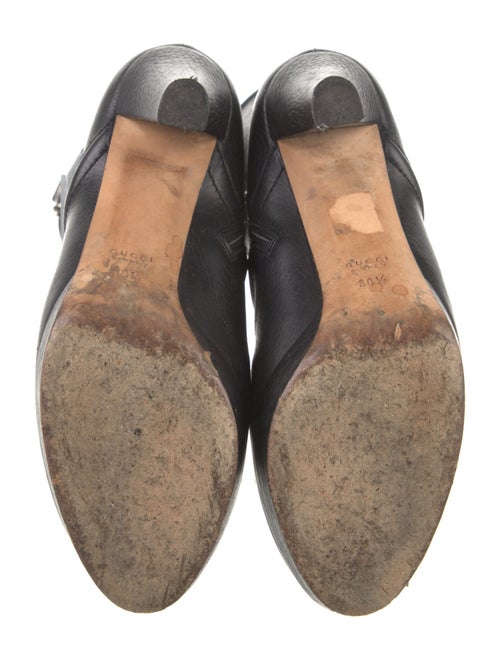 Gucci Hasler Horsebit Accent Leather Boots