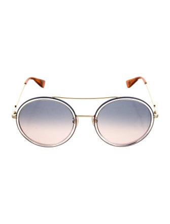Gucci Round Gradient Sunglasses