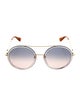 Gucci Round Gradient Sunglasses