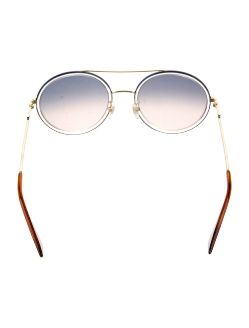 Gucci Round Gradient Sunglasses