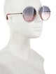 Gucci Round Gradient Sunglasses