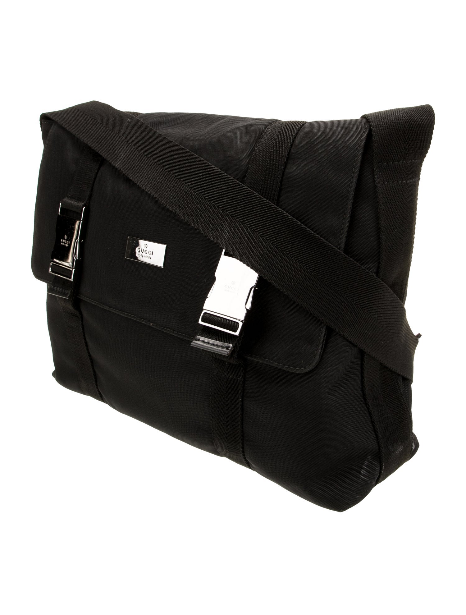 Gucci Nylon Messenger Bag