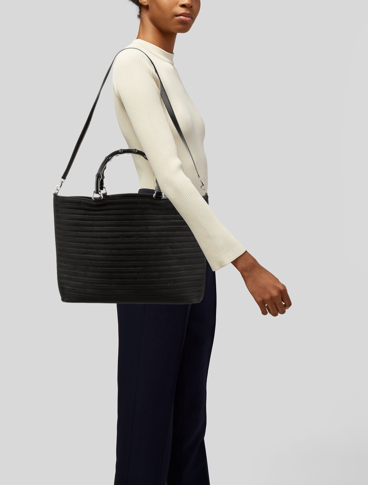 Gucci Bamboo Messenger Bag