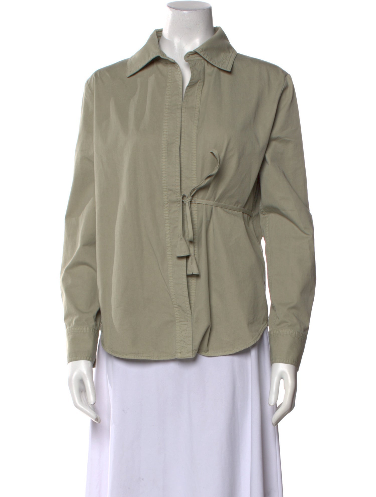 Gucci 2025 Long Sleeve Button-Up Top w/ Tags