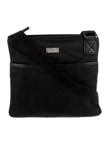 Gucci Crossbody Bags Nylon Messenger Bag Vintage
