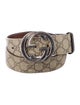 Gucci GG Canvas Belt Kit