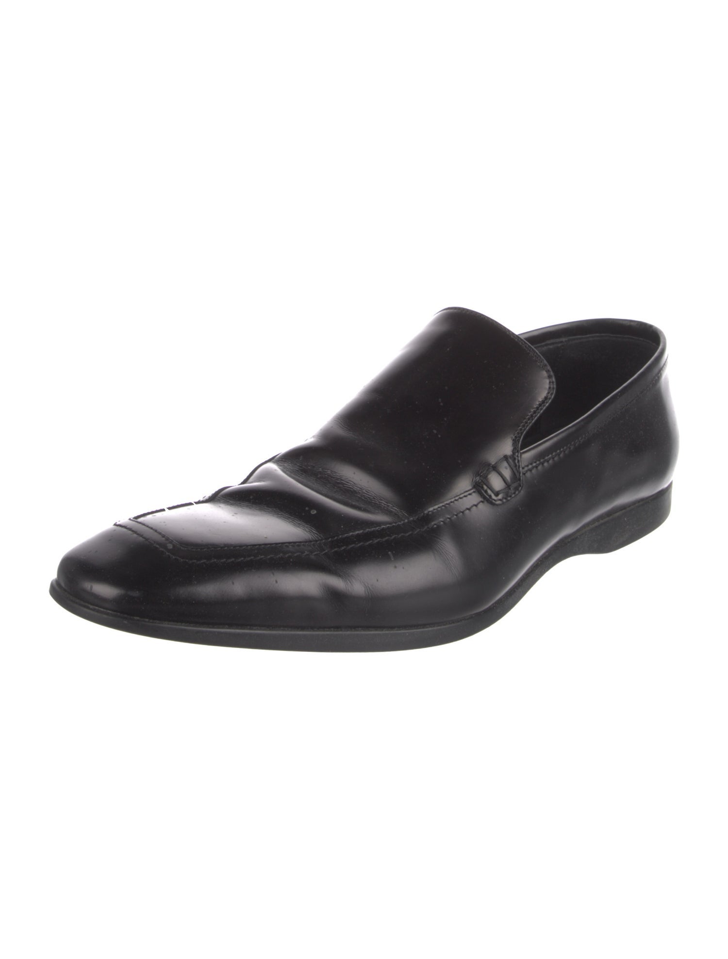 Gucci Leather Dress Loafers