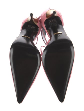 Gucci Patent Leather T-Strap Pumps