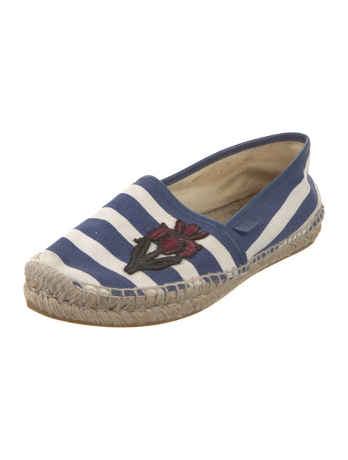 Gucci Canvas Striped Espadrilles