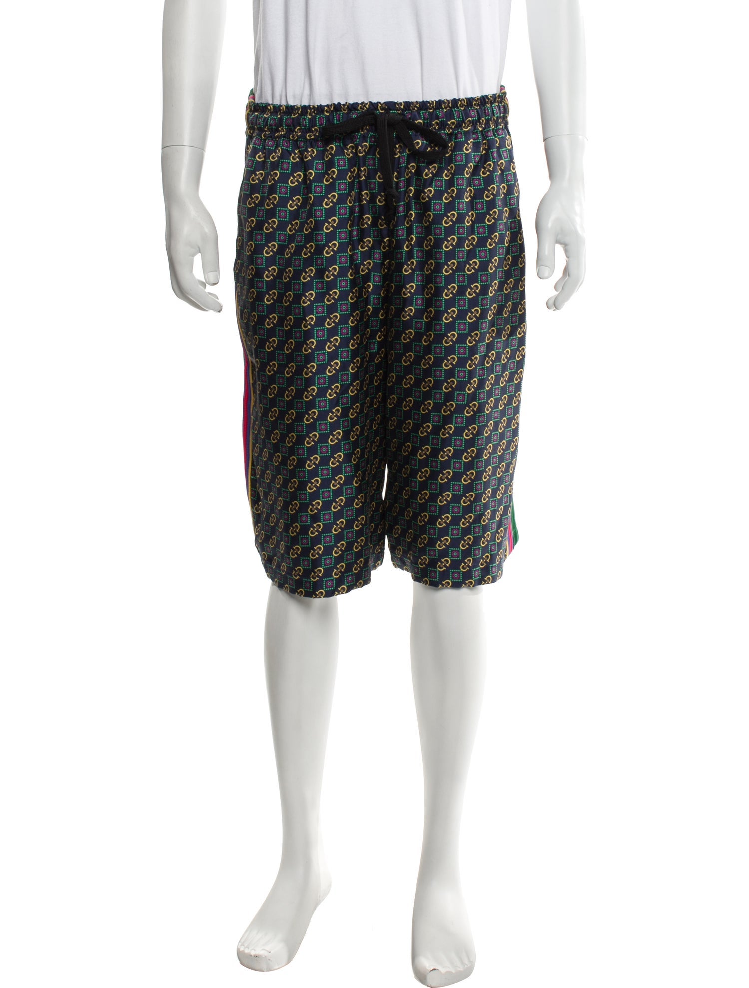 Gucci Horseferry Check Pattern Jogger Shorts