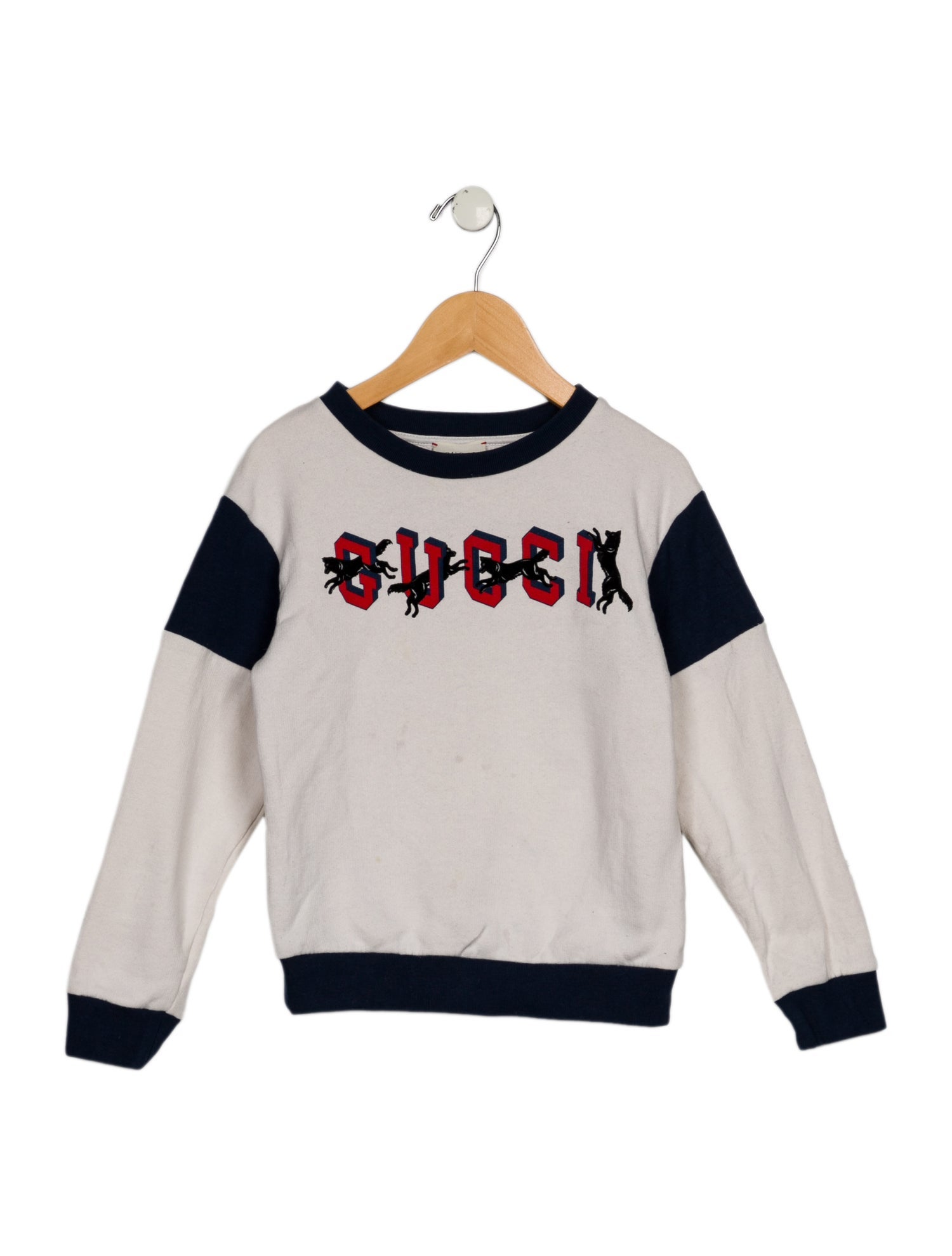 Gucci Kids Boys' Embellished Sweatshirt