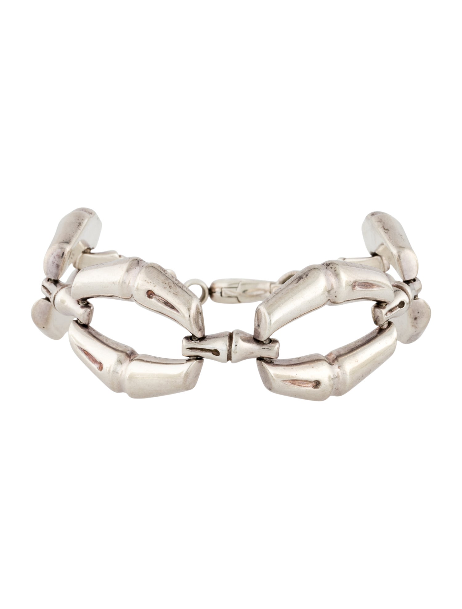 Gucci Bamboo Oval Link Bracelet