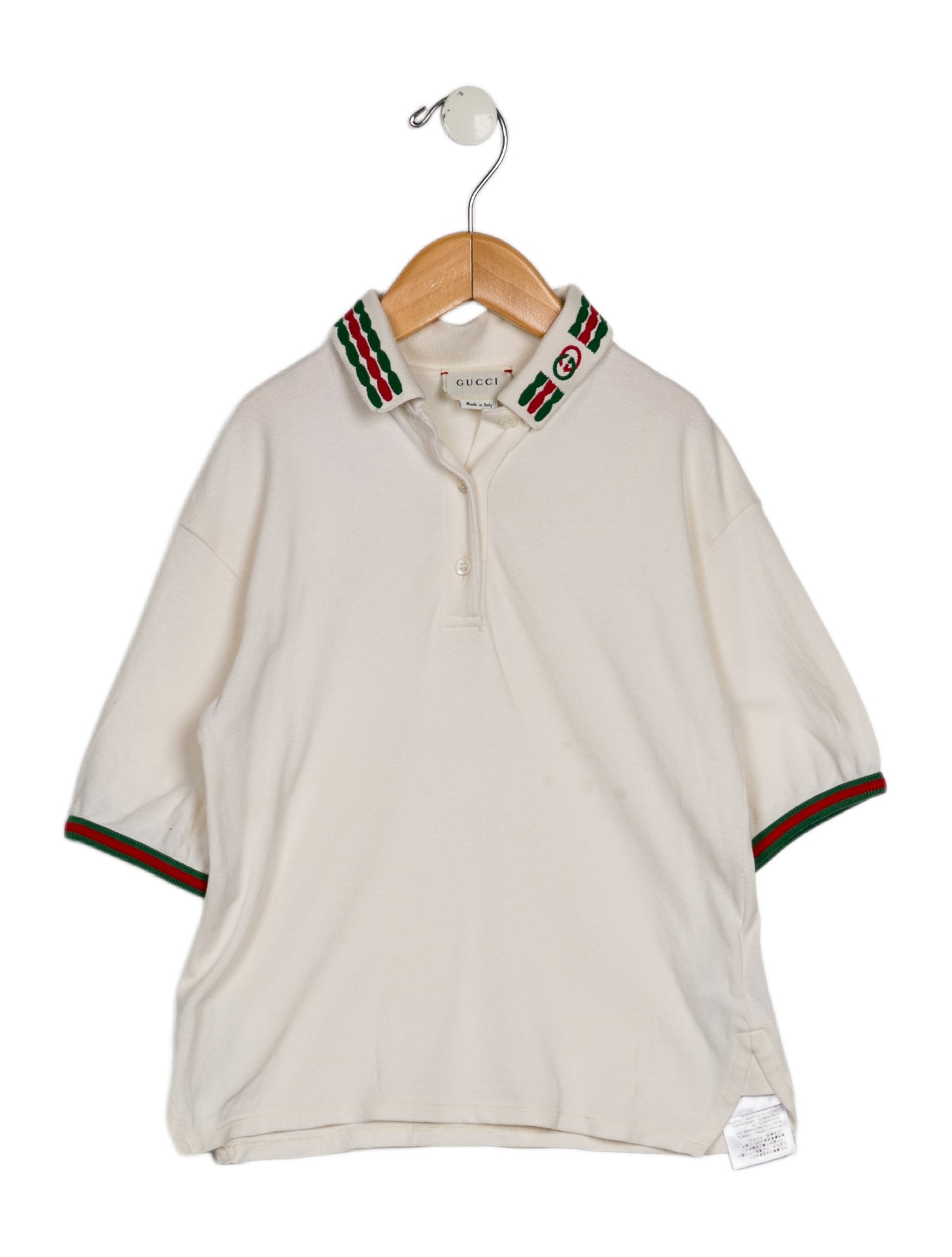 Gucci Kids Boys' Embroidered Polo Shirt