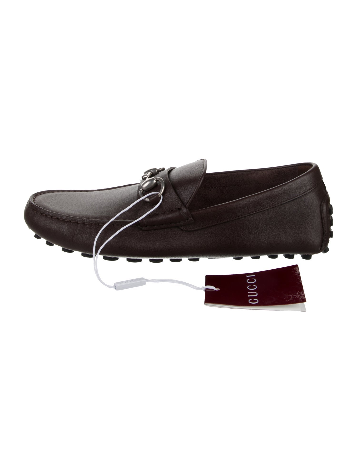 Gucci Horsebit Accent Leather Moccasins w/ Tags