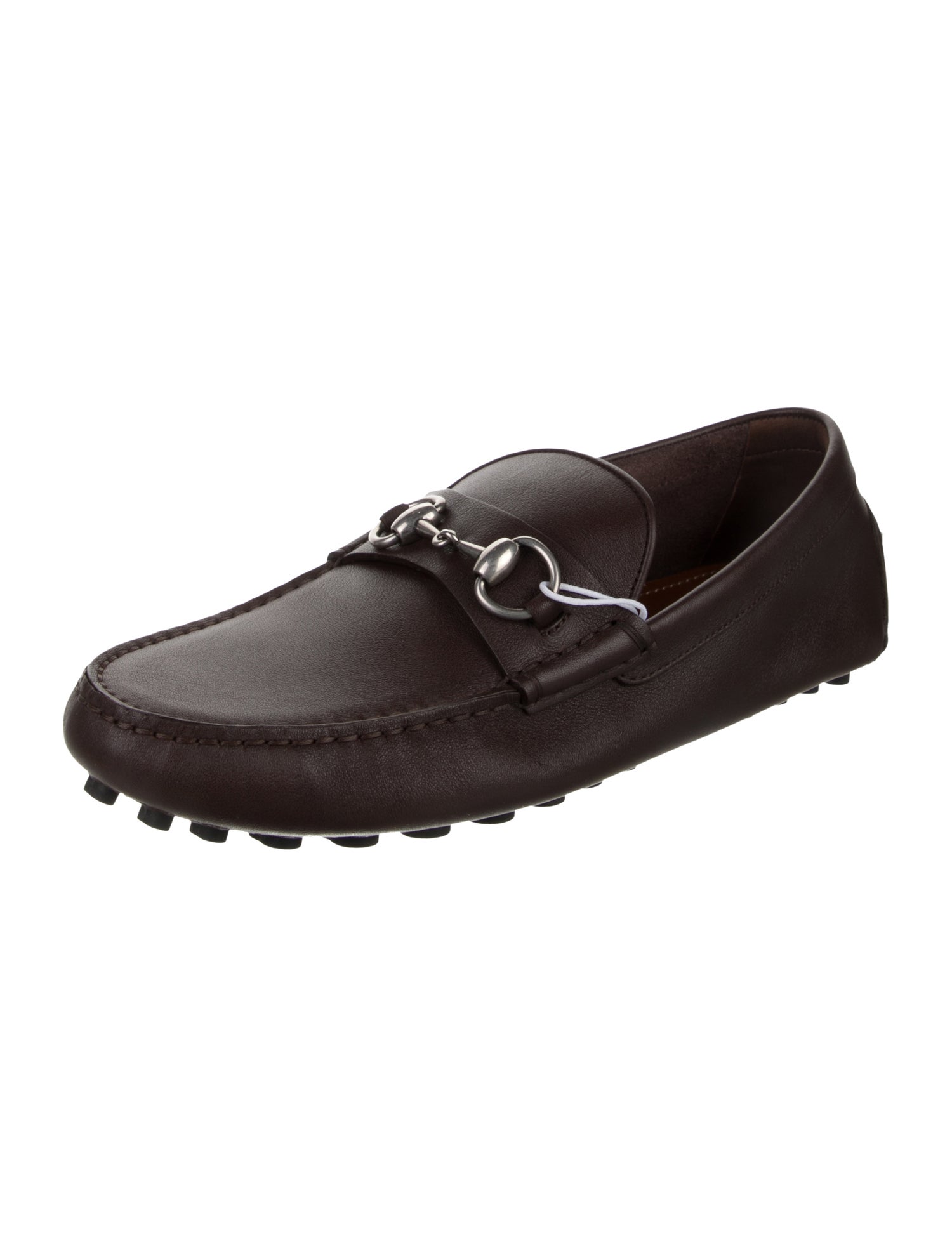 Gucci Horsebit Accent Leather Moccasins w/ Tags