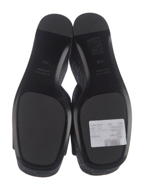 Gucci Canvas Slides