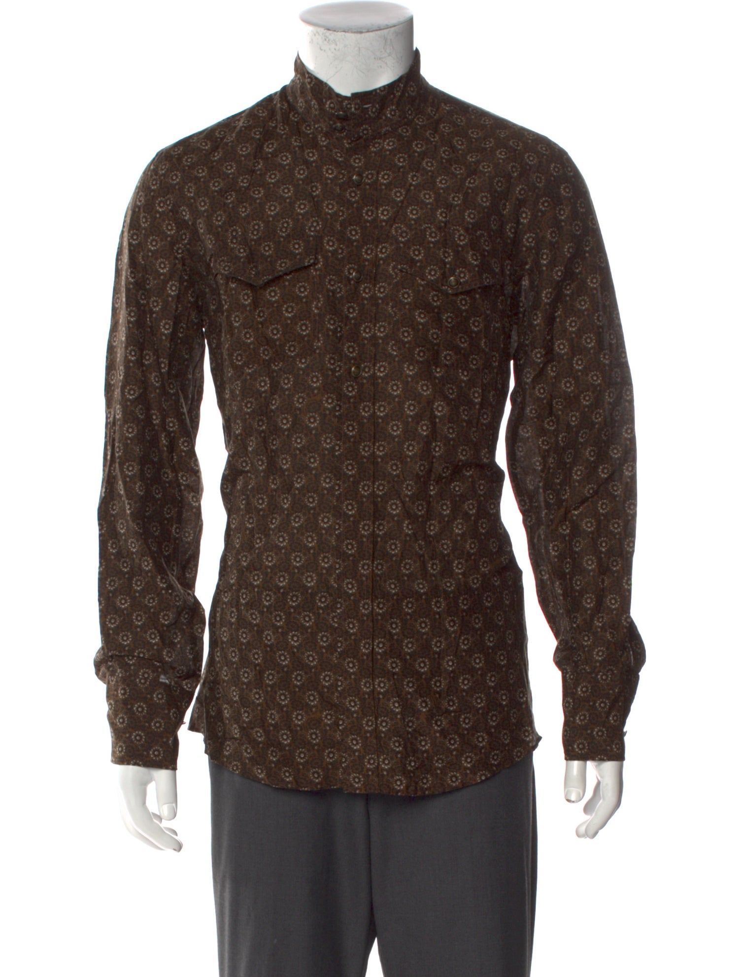 Gucci Silk Printed Shirt