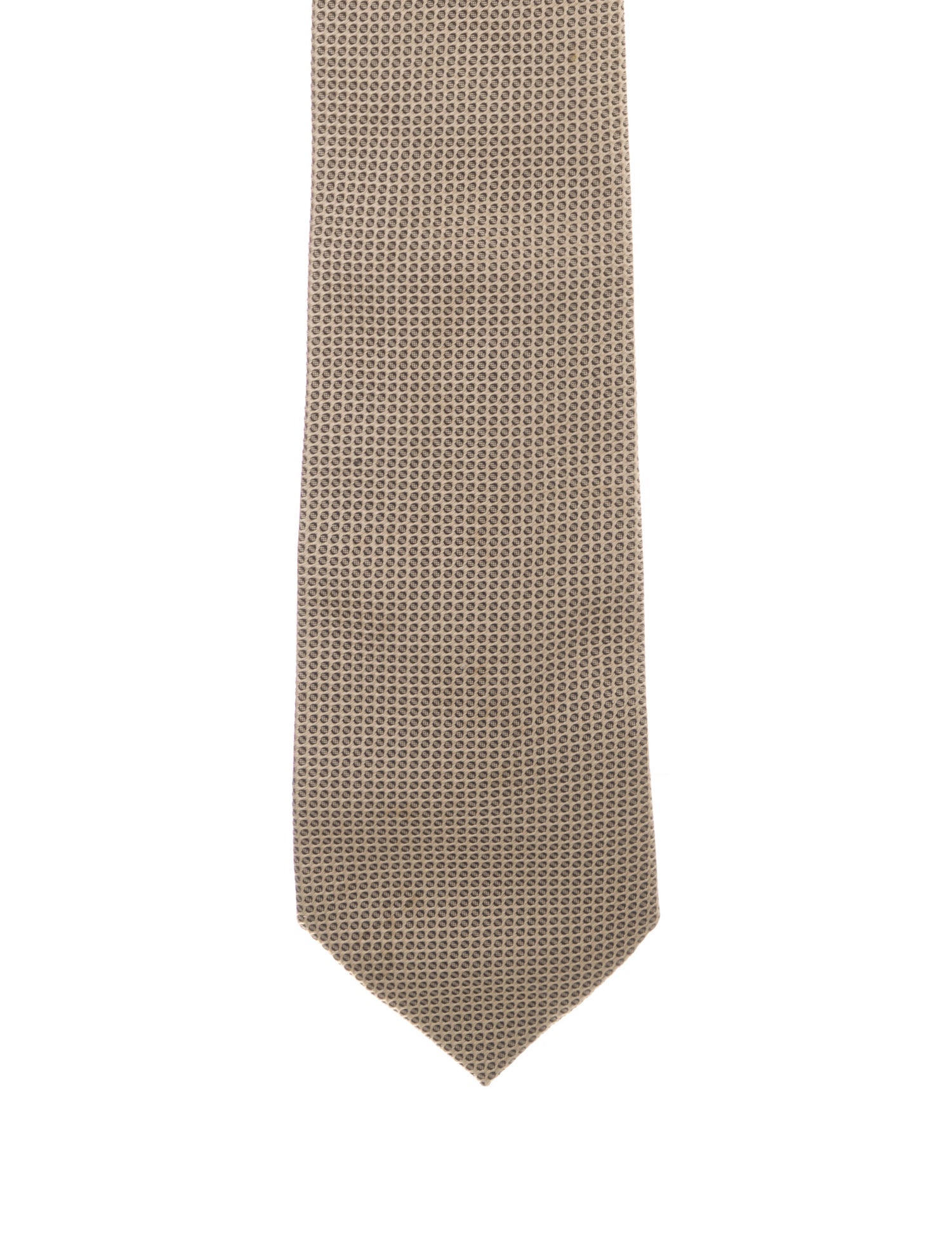 Gucci patterned silk tie