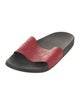 Gucci GG Signature Leather Slides