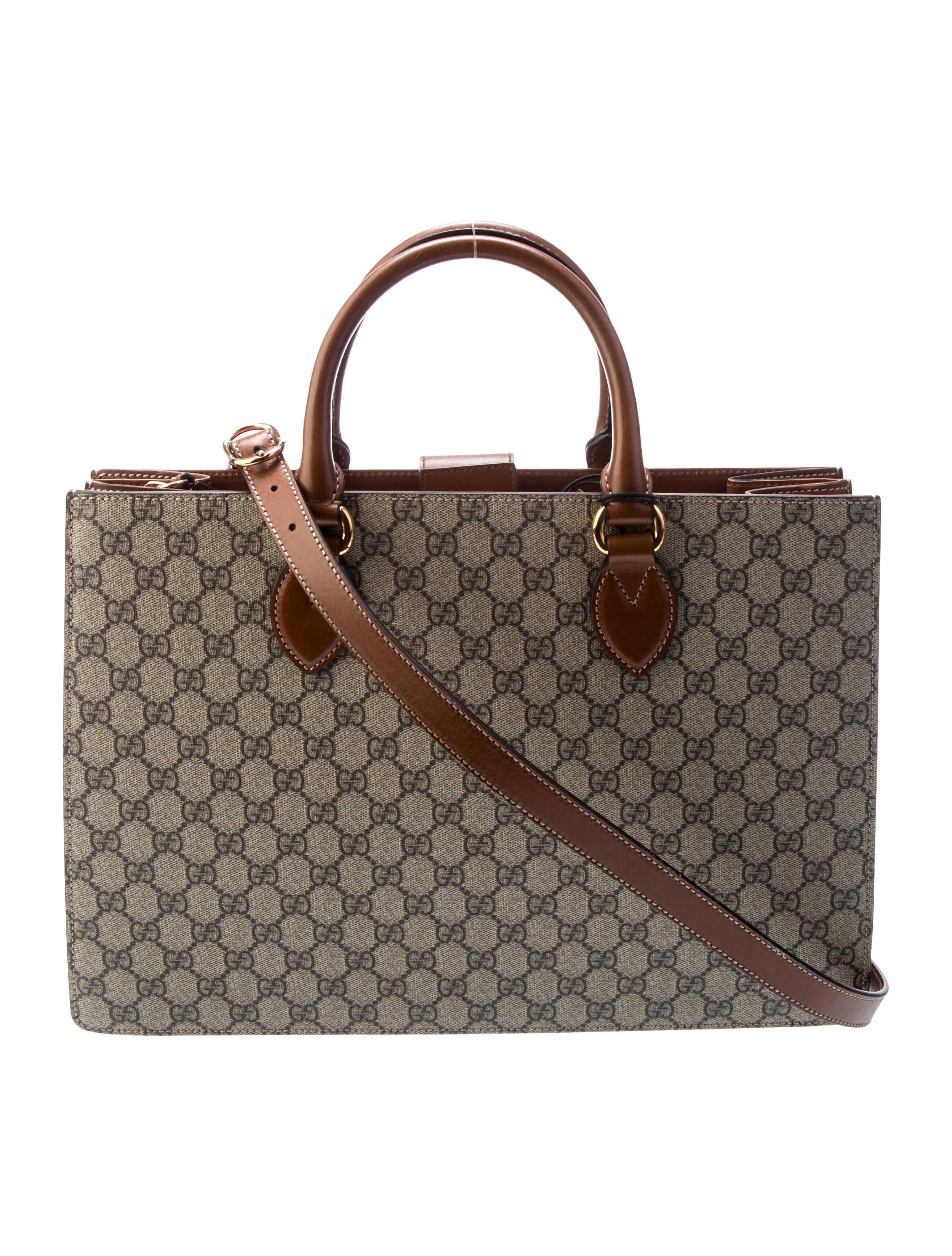 Gucci GG Supreme Shoulder Bag Large w/ Tags