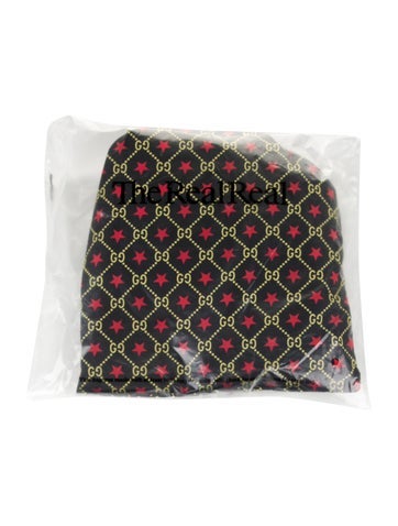 Gucci Hats GG Logo Monogram Star Glit Hood