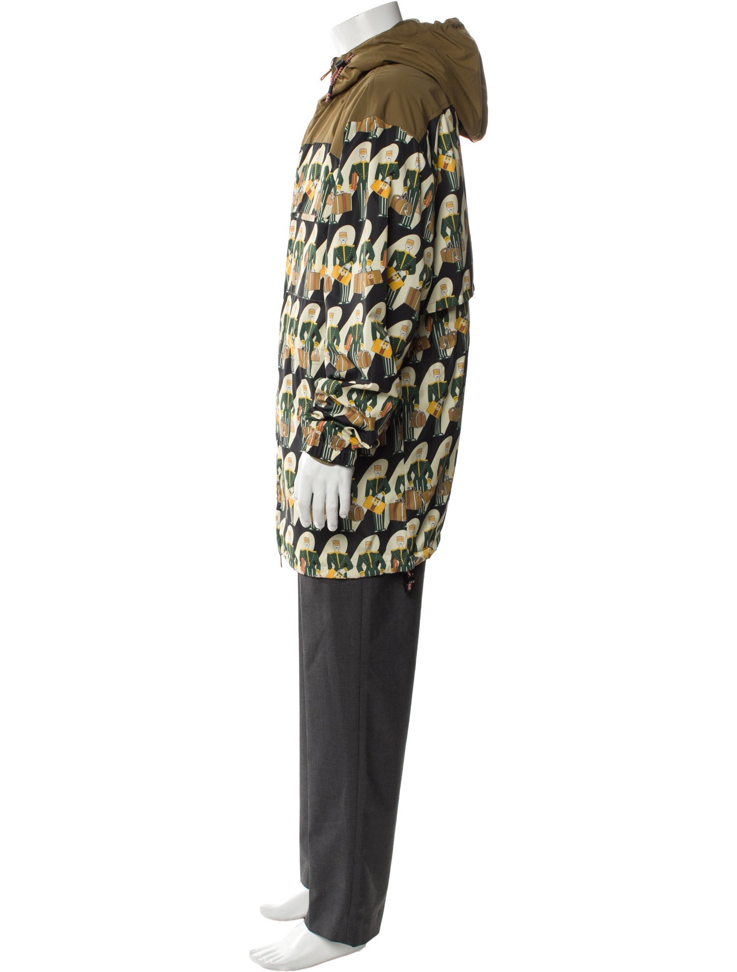 Gucci Web Accent Parka w/ Tags