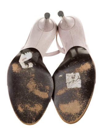 Gucci Leather Slingback Sandals