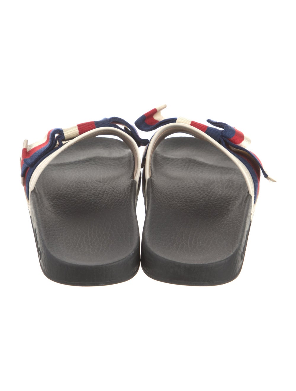 Gucci Canvas Slides Neutrals Colorblock Pattern G… - image 4