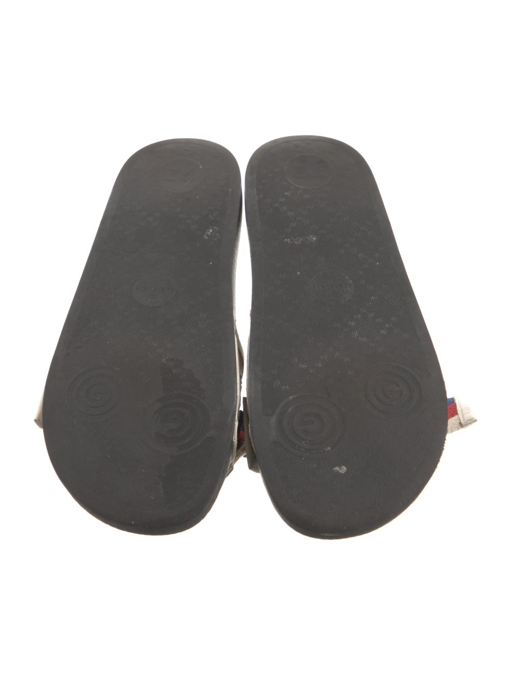 Gucci Canvas Slides Neutrals Colorblock Pattern G… - image 5