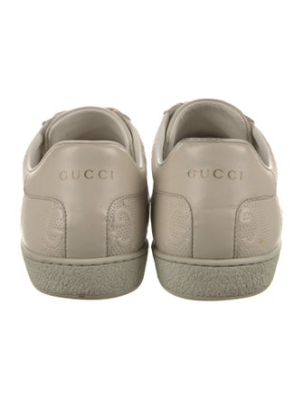 Gucci GG Embossed Leather Sneakers