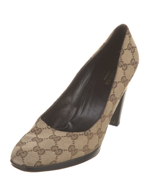 Gucci GG Canvas Canvas Pumps