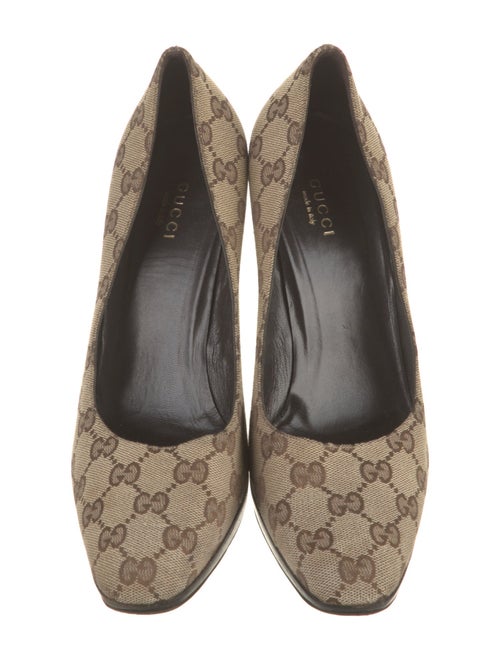 Gucci GG Canvas Canvas Pumps