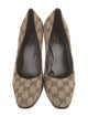 Gucci GG Canvas Canvas Pumps
