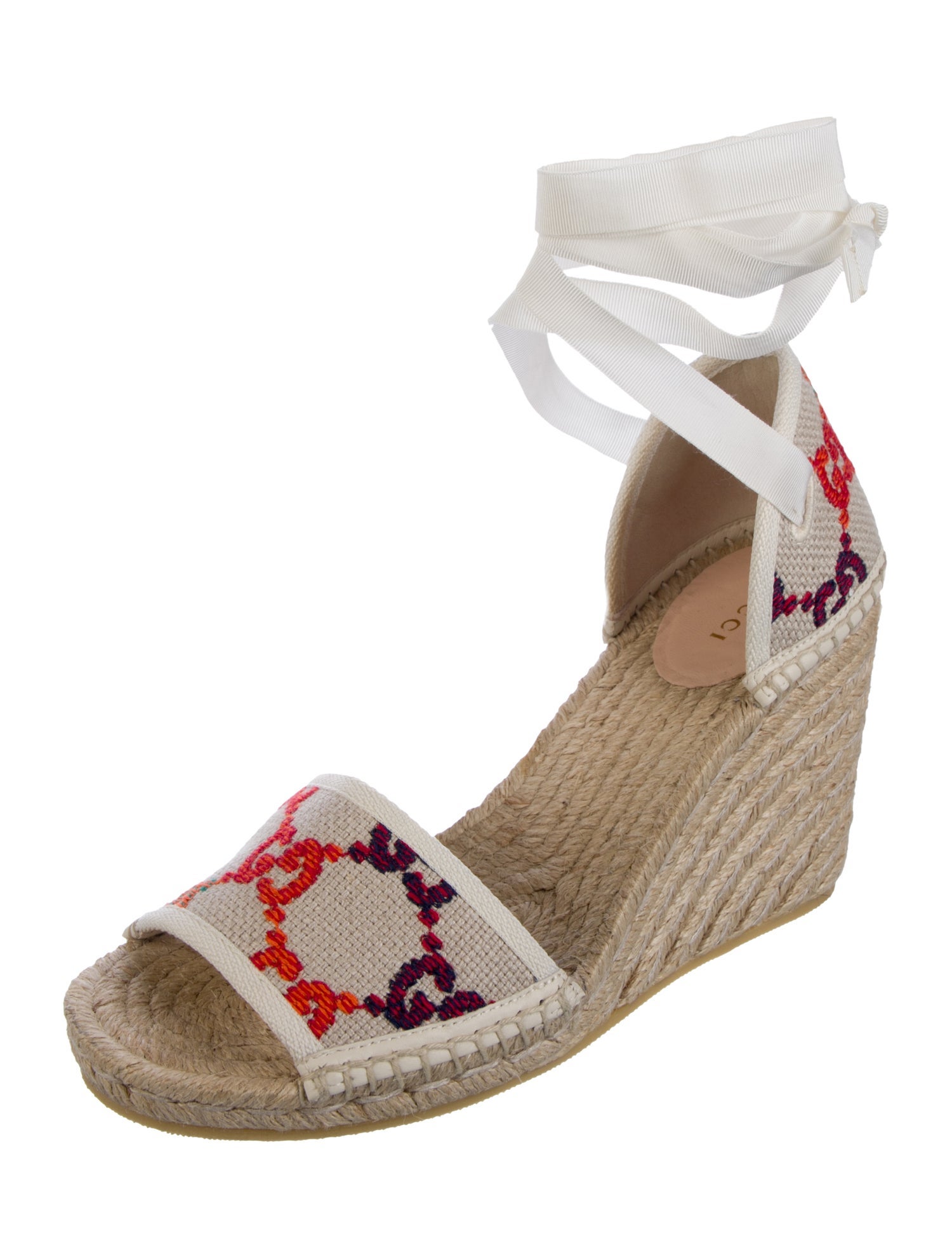 Gucci Canvas Printed Espadrilles