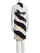 Gucci Striped Mini Dress