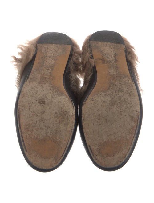 Gucci Horsebit Accent Leather Mules