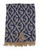 Gucci Diamond Linen Throw Blanket