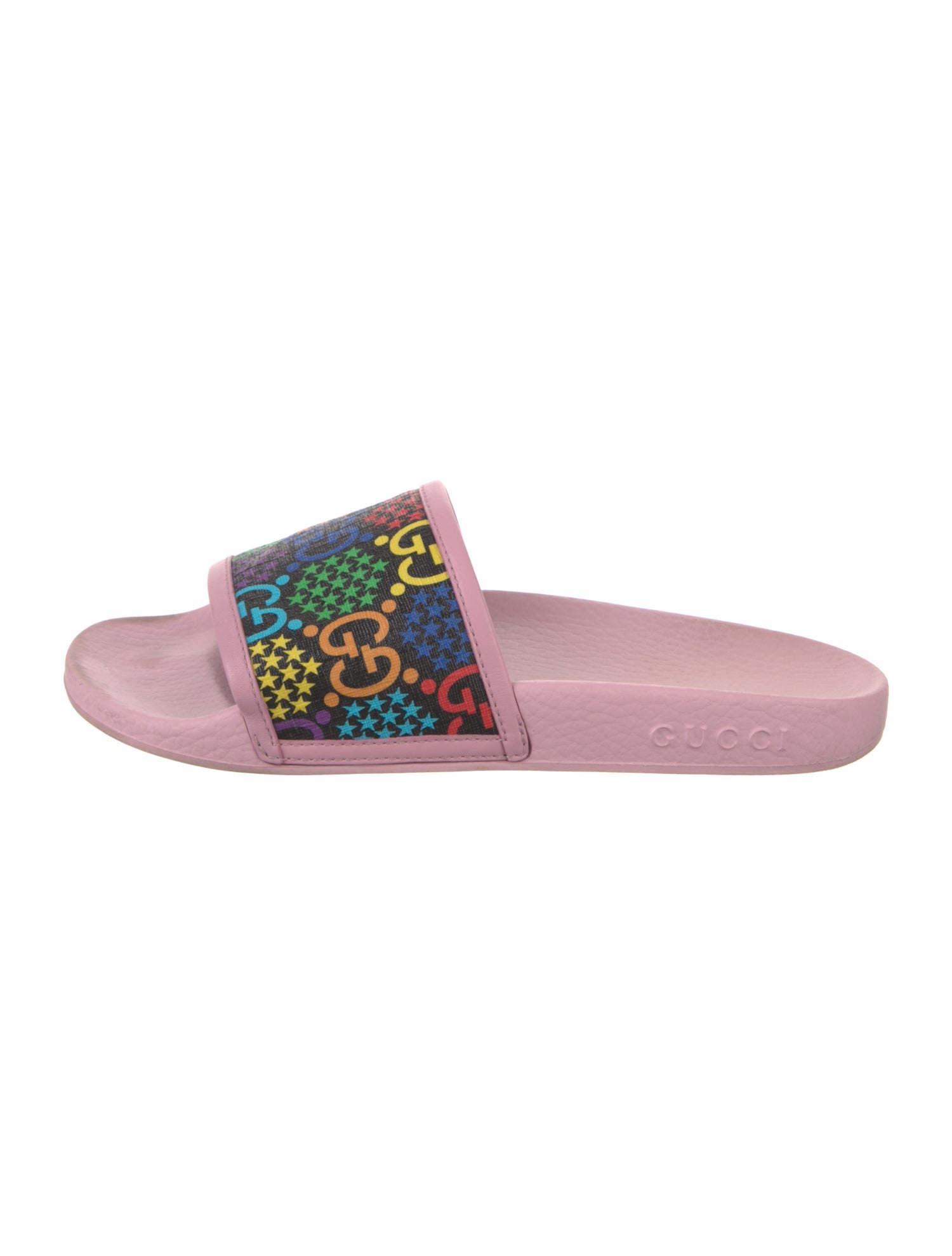 Gucci GG Psychedelic Printed Slides