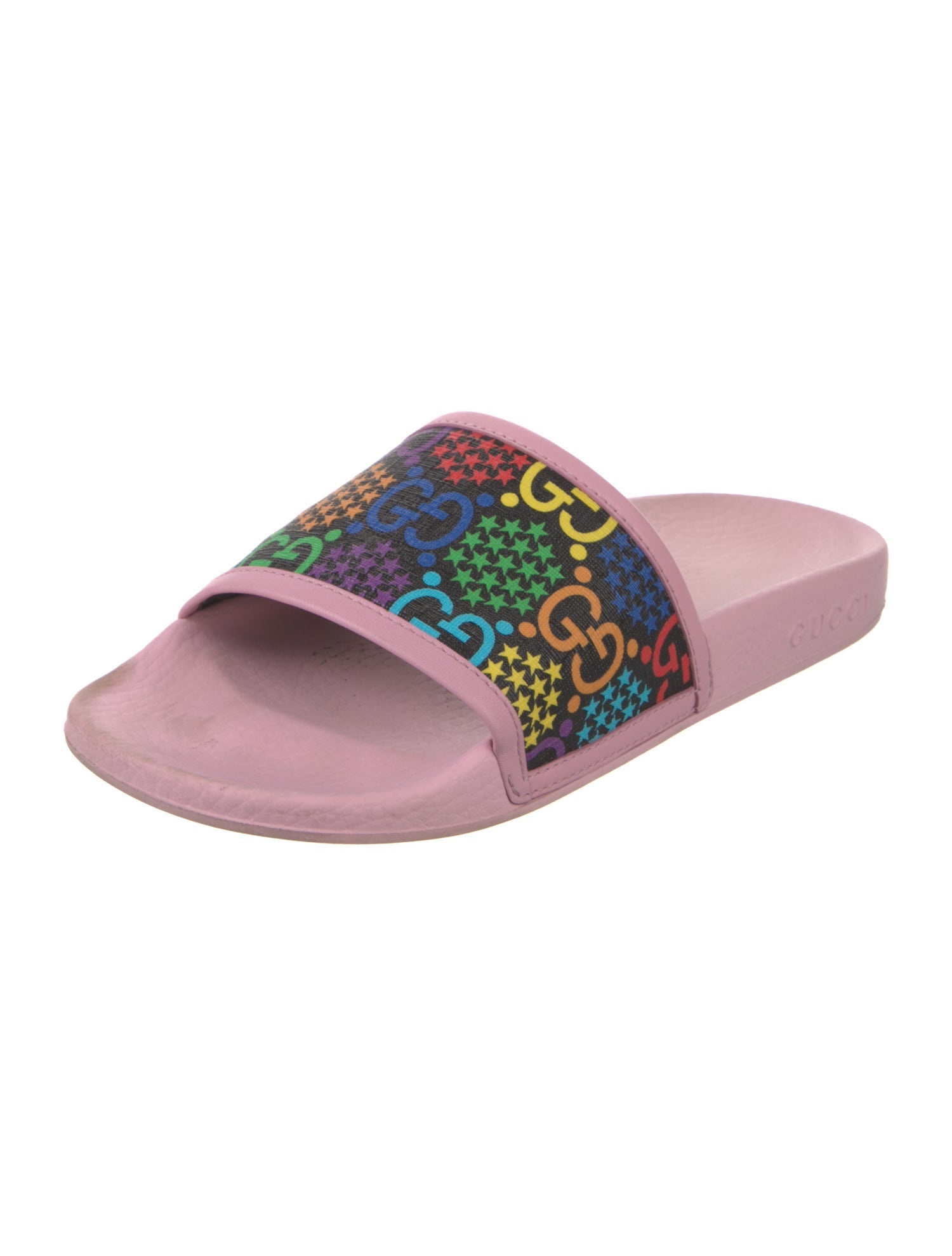 Gucci GG Psychedelic Printed Slides