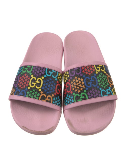 Gucci GG Psychedelic Printed Slides