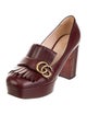 Gucci GG Signature Leather Pumps