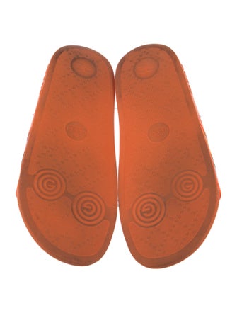 Gucci Flora Print Canvas Slides